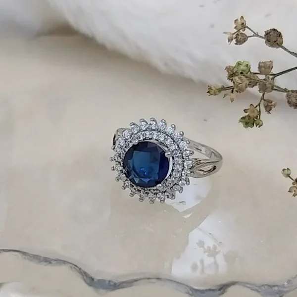 Solitaire Charm ~Blue - Image 2