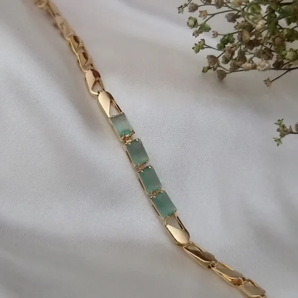 Linear Luxe ~ Mint Green