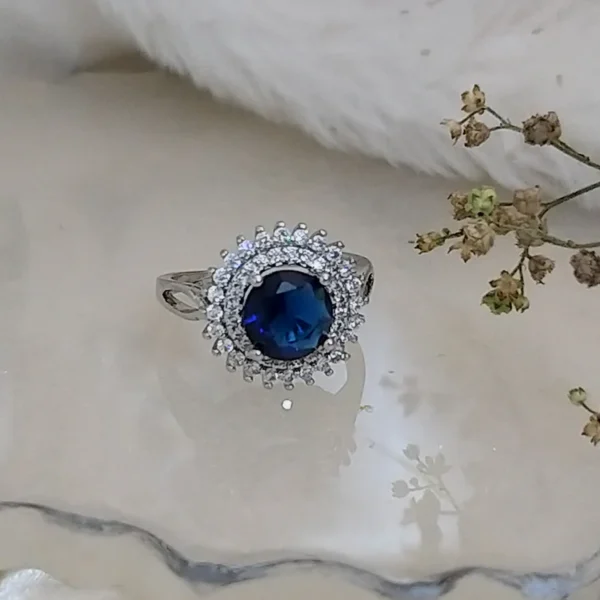Solitaire Charm ~Blue