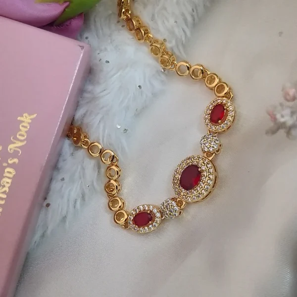 Oval Oasis ~ Red