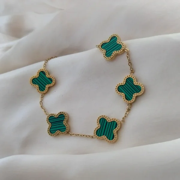 Floral Quad ~ Green - Image 2