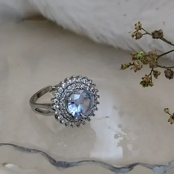 Solitaire Charm ~Silver - Image 2