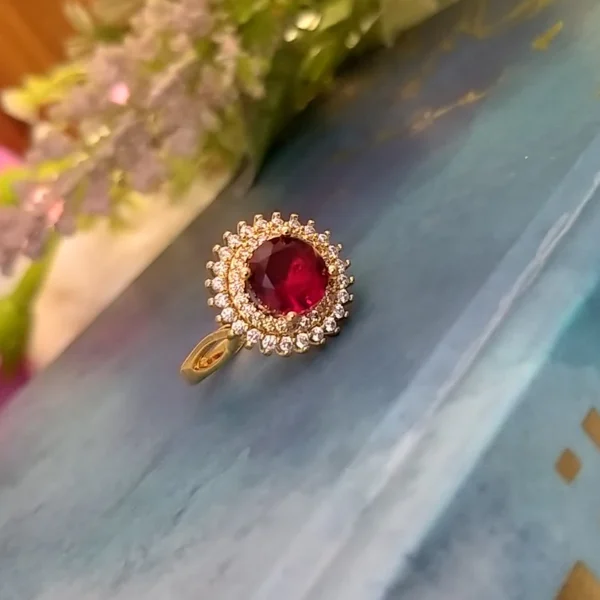 Solitaire Charm ~Red - Image 2